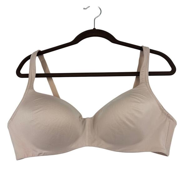 Soma Stunning Support Smooth Balconette Bra Size 36D Beige Wire Free Comfort - Picture 1 of 5
